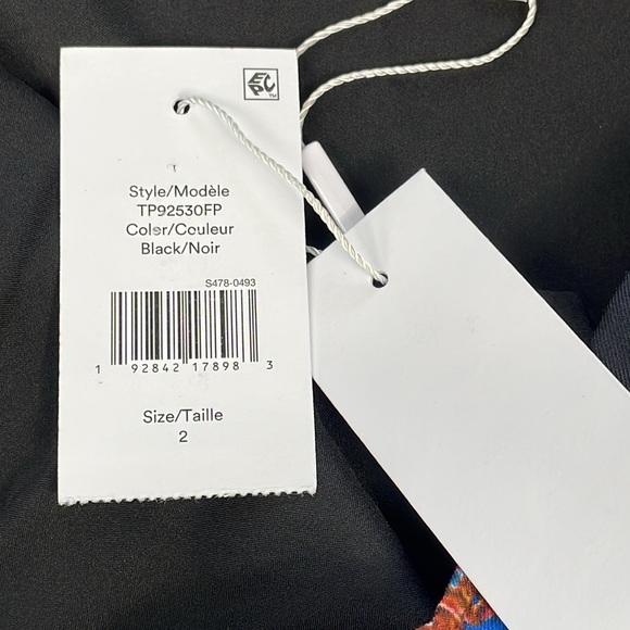 NWT Derek Lam 10 Crosby Floral Camisole Flounce Hem Mini Dress Sz 2 - Picture 13 of 14